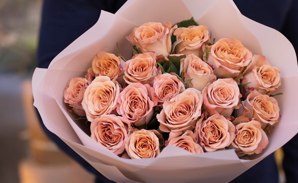 rose per la laurea bouquet con rose rosa