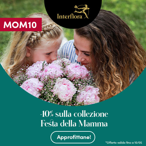 -10% sulla collezione Festa della Mamma Interflora