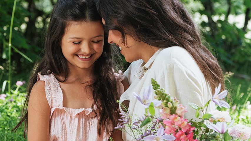 madre e sua figlia